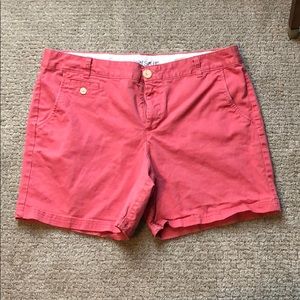 Coral shorts